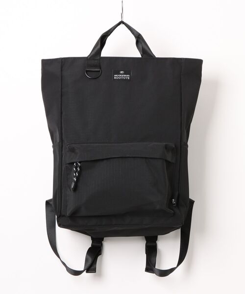 ROOTOTE(ルートート)の「【ROOTOTE】SC.セオルー.ripstop-A 3559(トートバッグ・レディース・カーキ/チャコールグレー/ブラウン/ブラック・FREE)」の1枚目の写真