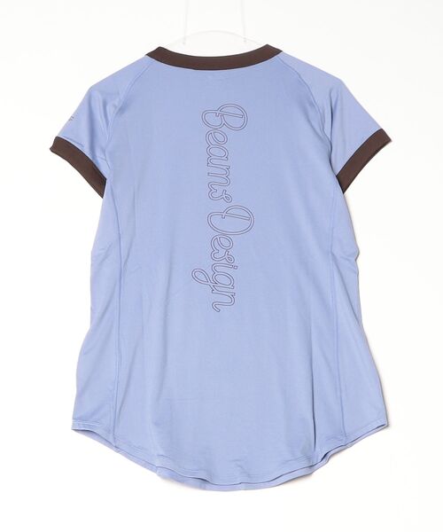 TIGORA by BEAMS DESIGN(ティゴラバイビームスデザイン)の「ティゴラ バイ ビームスデザイン TIGORA by BEAMS DESIGN ラウンドテールTシャツ(Tシャツ/カットソー・レディース・ダークオレンジ/ブラック/ラベンダー・S/M/L)」の11枚目の写真