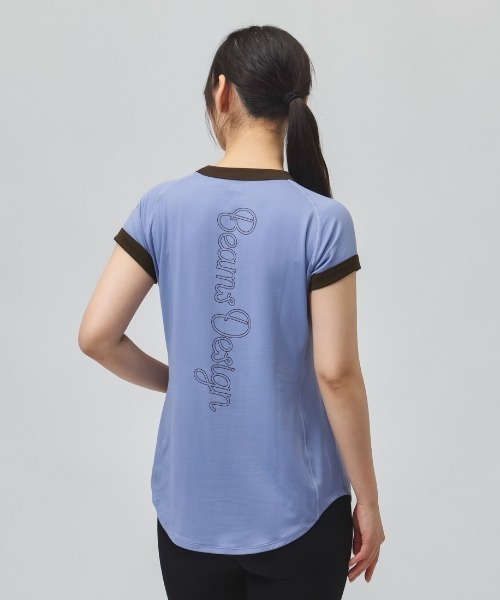 TIGORA by BEAMS DESIGN(ティゴラバイビームスデザイン)の「ティゴラ バイ ビームスデザイン TIGORA by BEAMS DESIGN ラウンドテールTシャツ(Tシャツ/カットソー・レディース・ダークオレンジ/ブラック/ラベンダー・S/M/L)」の15枚目の写真