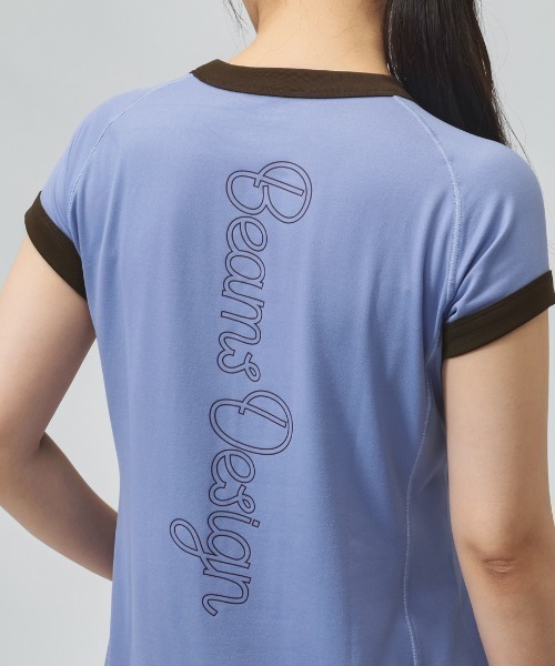 TIGORA by BEAMS DESIGN(ティゴラバイビームスデザイン)の「ティゴラ バイ ビームスデザイン TIGORA by BEAMS DESIGN ラウンドテールTシャツ(Tシャツ/カットソー・レディース・ダークオレンジ/ブラック/ラベンダー・S/M/L)」の6枚目の写真