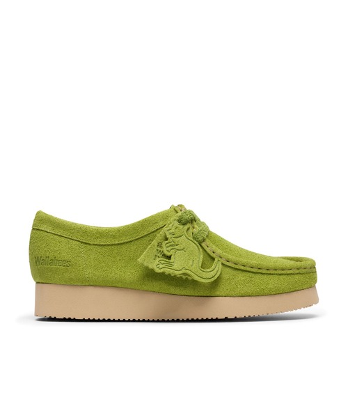 Clarks(クラークス)の「WALLABEE. 2604 LIME SUEDE(スニーカー・レディース・グリーン・23.5cm/24.0cm)」の3枚目の写真