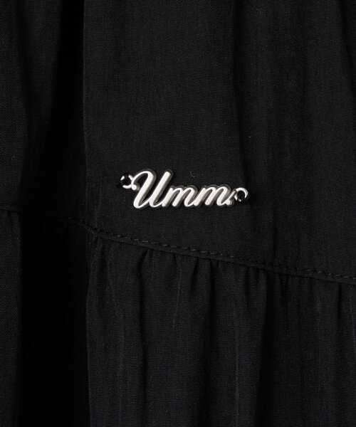 DISCOAT(ディスコート)の「【umm.】アシメフリルミドルスカート(スカート・レディース・オフホワイト/ブラック・FREE)」の18枚目の写真
