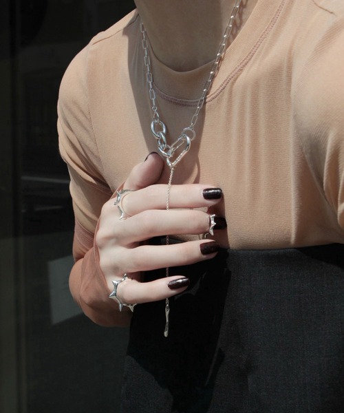 Soierie(ソワリー)の「ローエッジ カフ リング / Raw edge cuff ring(リング・レディース・ゴールド/シルバー・FREE)」の8枚目の写真