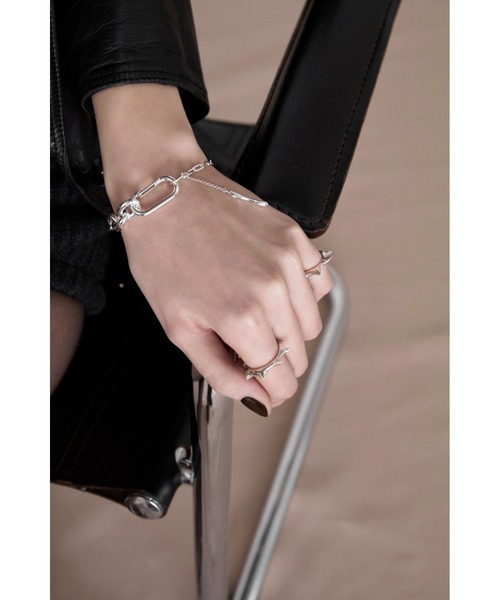 Soierie(ソワリー)の「ローエッジ カフ リング / Raw edge cuff ring(リング・レディース・ゴールド/シルバー・FREE)」の16枚目の写真