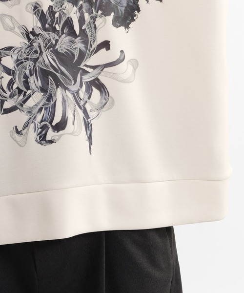 HARE（ハレ）の「フラワーARTフロントプリントカット(HARE)（Tシャツ/カットソー・メンズ・ホワイト/ブラック/レッド・FREE）」の19枚目の写真