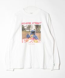 SESAME STREET（セサミストリート）の「【SESAME STREET/セサミストリート】フォトプリント クルーネックロングスリーブTシャツ（Tシャツ/カットソー）」