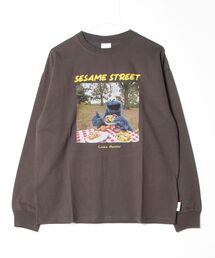 SESAME STREET（セサミストリート）の「【SESAME STREET/セサミストリート】フォトプリント クルーネックロングスリーブTシャツ（Tシャツ/カットソー）」