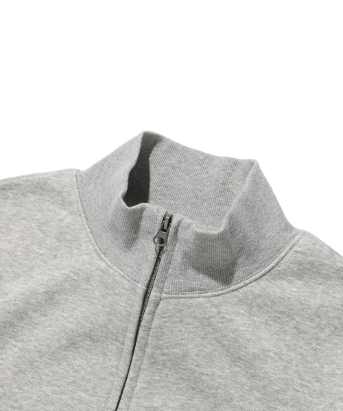 NICE GHOST CLUB(ナイスゴーストクラブ)の「3STAR LOGO HIGH NECK ZIP UP_GREY(NG2GFUM481A)(スウェット・レディース・グレー・SMALL/MEDIUM/LARGE)」の3枚目の写真