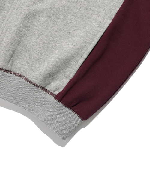 NICE GHOST CLUB(ナイスゴーストクラブ)の「3STAR LOGO HIGH NECK ZIP UP_GREY(NG2GFUM481A)(スウェット・レディース・グレー・SMALL/MEDIUM/LARGE)」の7枚目の写真