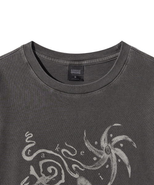 GAKKAI UNIONS(ガッカイユニオンズ)の「NOISE PIGMENT レイヤードロングスリーブ チャコール(Tシャツ/カットソー・レディース・その他・SMALL/MEDIUM/LARGE)」の5枚目の写真