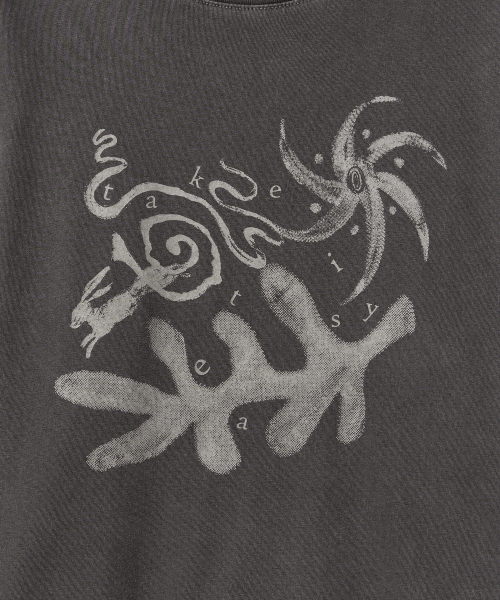 GAKKAI UNIONS(ガッカイユニオンズ)の「NOISE PIGMENT レイヤードロングスリーブ チャコール(Tシャツ/カットソー・レディース・その他・SMALL/MEDIUM/LARGE)」の6枚目の写真
