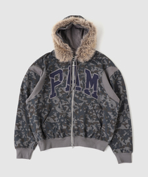 PULP/417EDIFICE（パルプフォーワンセブンエディフィス）の「P.A.M. / パム ABC FUR TRIM HOODED ZIP THRU SWEAT（パーカー）」