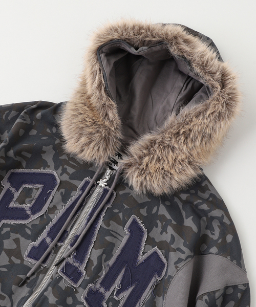 P.A.M.（パム）の「P.A.M. / パム ABC FUR TRIM HOODED ZIP THRU SWEAT（パーカー・メンズ・その他・MEDIUM）」の3枚目の写真