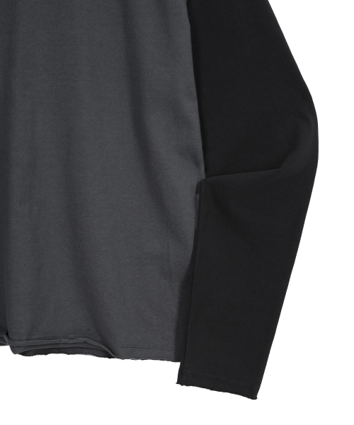 ENDOOR(エンドア)の「リバースラグラン長袖(ブラック)(Tシャツ/カットソー・メンズ・ブラック・LARGE/MEDIUM)」の5枚目の写真