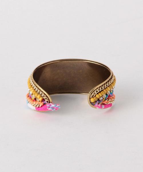 Another Edition（アナザーエディション）の「ミサンガバングル/AEBC Misanga BG◆（バングル/リストバンド・レディース・ピンク/コバルトブルー/シャーベット/ロイヤルブルー・FREE）」の8枚目の写真