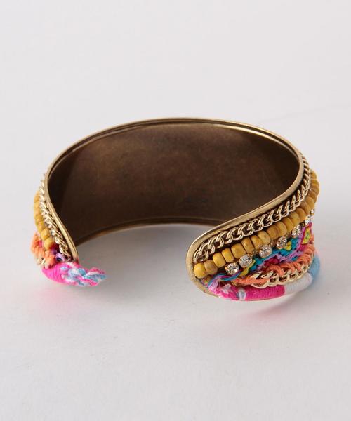 Another Edition（アナザーエディション）の「ミサンガバングル/AEBC Misanga BG◆（バングル/リストバンド・レディース・ピンク/コバルトブルー/シャーベット/ロイヤルブルー・FREE）」の10枚目の写真