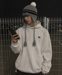 SPORT CHAMBER（スポーツチャンバー）の「SCルートイヤーフラップビーニー（グレー）（ニットキャップ/ビーニー）」