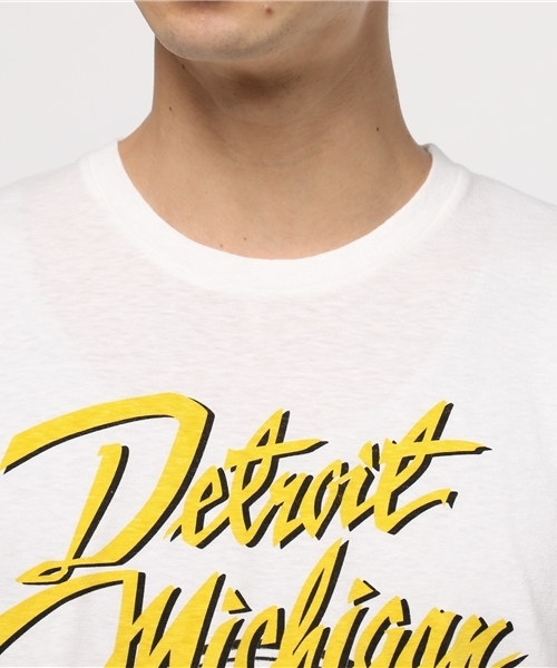 HYSTERIC GLAMOUR（ヒステリックグラマー）の「HYS RACING pt 五分袖T-SH（Tシャツ/カットソー・メンズ・ホワイト/ブルー/ブラック・LARGE/MEDIUM/X-LARGE/SMALL）」の6枚目の写真