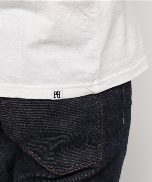 HYSTERIC GLAMOUR（ヒステリックグラマー）の「HYS RACING pt 五分袖T-SH（Tシャツ/カットソー・メンズ・ホワイト/ブルー/ブラック・LARGE/MEDIUM/X-LARGE/SMALL）」の10枚目の写真