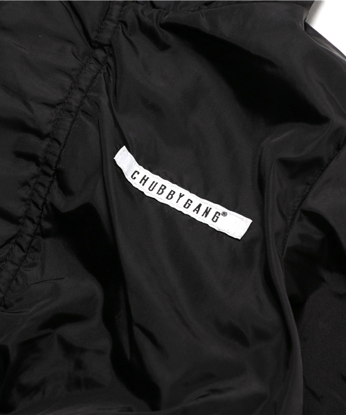 CHUBBYGANG（チャビーギャング）の「リバーシブルポケットパッカブルブルゾン（ブルゾン・キッズ・ブラック・150/120/140/160/110/130/100）」の4枚目の写真