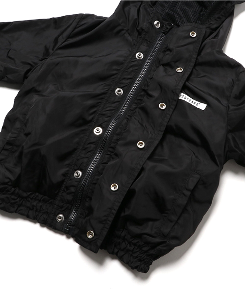CHUBBYGANG（チャビーギャング）の「リバーシブルポケットパッカブルブルゾン（ブルゾン・キッズ・ブラック・150/120/140/160/110/130/100）」の7枚目の写真