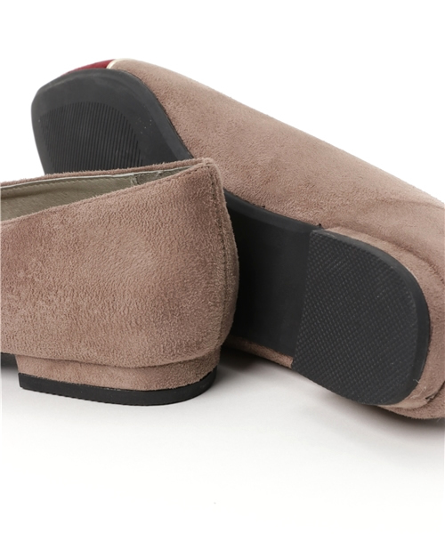 ORiental TRaffic（オリエンタルトラフィック）の「秋冬★バイカラーフラットパンプス★6315（パンプス・レディース・ベージュ/ネイビー/ブラック・38/35/36/37/42/40/34/41/39）」の8枚目の写真