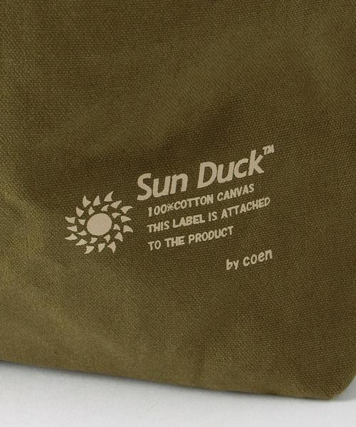 coen（コーエン）の「【coen別注】SUN DUCKトートバッグ（トートバッグ・メンズ・オフホワイト/ブラック/オリーブ/ネイビー・FREE）」の10枚目の写真