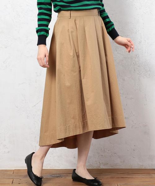 green label relaxing（グリーンレーベルリラクシング）の「◆CF C/LY イレヘム GA スカート◆（スカート・レディース・ベージュ/ピンク/コバルトブルー/ネイビー・40/38/36/34）」の2枚目の写真