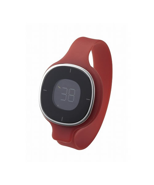 Untrod(アントロッド)の「Ororon Band LCD Watch(デジタル腕時計・メンズ・チャコールグレー/カーキ/レッド・フリ-)」の3枚目の写真