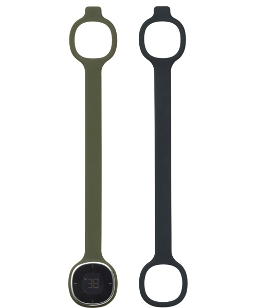 Untrod(アントロッド)の「Ororon Band LCD Watch(デジタル腕時計・メンズ・チャコールグレー/カーキ/レッド・フリ-)」の10枚目の写真