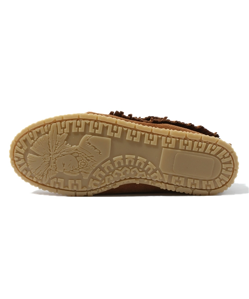 NANO universe（ナノユニバース）の「NAVOJO SUEDE TAPE（ブーツ・レディース・ブラウン/ブラック・7/6/8）」の4枚目の写真