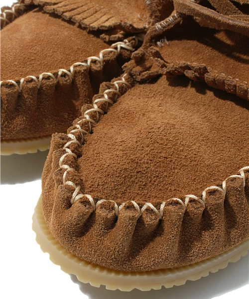 NANO universe（ナノユニバース）の「NAVOJO SUEDE TAPE（ブーツ・レディース・ブラウン/ブラック・7/6/8）」の7枚目の写真