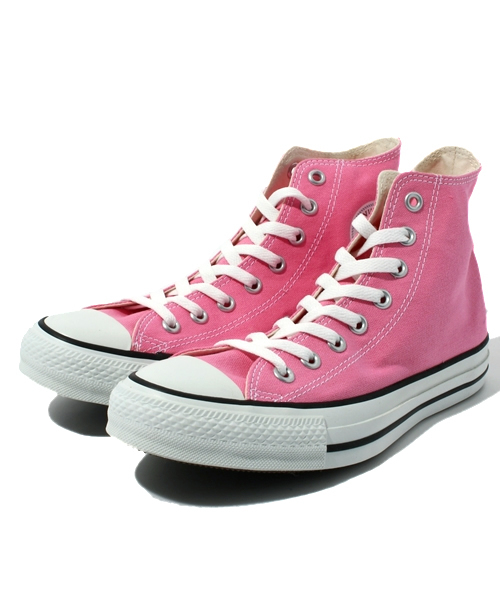 CONVERSE(コンバース)の「CANVAS ALL STAR HI/キャンバス オールスター HI(スニーカー・メンズ・ピンク/マルーン・4.5/5/5.5/7/7.5/8/8.5/9/9.5/10.5/3/4/6/6.5/3.5/11.5)」の2枚目の写真