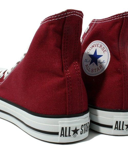 CONVERSE(コンバース)の「CANVAS ALL STAR HI/キャンバス オールスター HI(スニーカー・メンズ・ピンク/マルーン・4.5/5/5.5/7/7.5/8/8.5/9/9.5/10.5/3/4/6/6.5/3.5/11.5)」の10枚目の写真