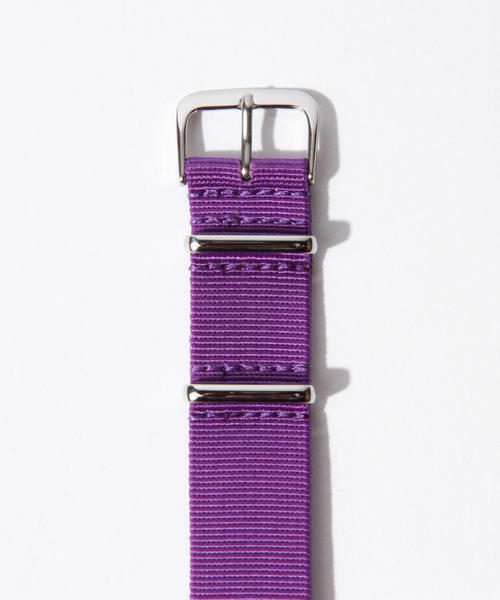 BEAMS PLUS(ビームスプラス)の「BEAMS PLUS / NATO TYPE ナイロンベルト(18mm)(アナログ腕時計・メンズ・レッド/オレンジ/ロイヤルブルー/ブルー/パープル・ONE SIZE)」の7枚目の写真