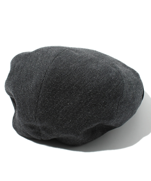 BEAMS(ビームス)の「MANIERA / W/Cサージプロムナード(ハンチング/ベレー帽・メンズ・チャコールグレー・MEDIUM)」の4枚目の写真