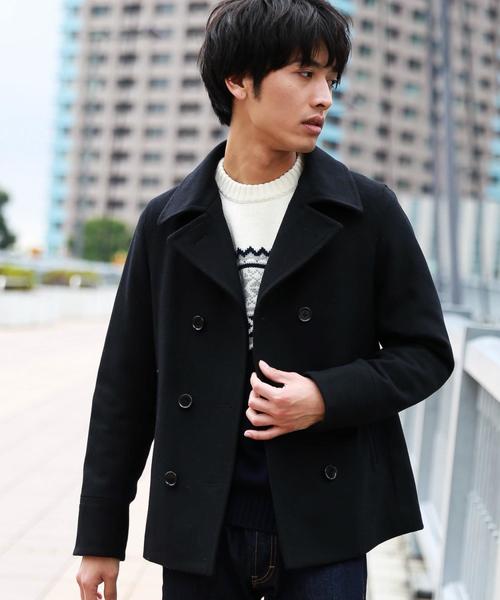 green label relaxing（グリーンレーベルリラクシング）の「SC スノーJQ クルーネック ニット ◆（ニット/セーター・メンズ・ネイビー/ブラウン・LARGE/MEDIUM/SMALL）」の10枚目の写真