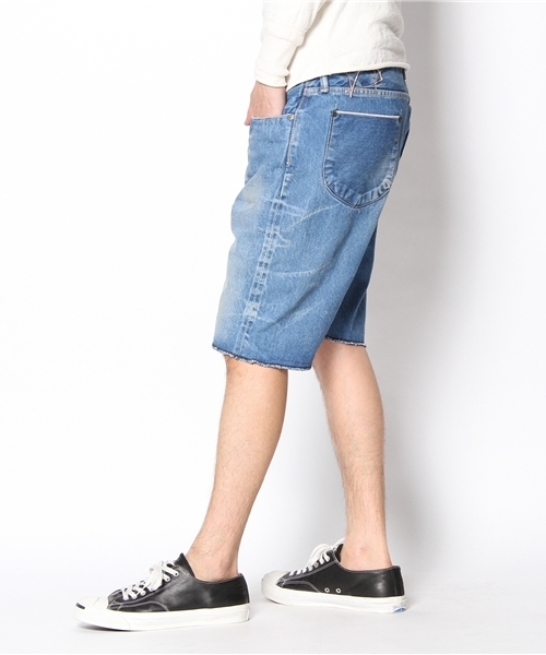 KURO（クロ）の「"Fixer Shorts"(Classic)Heritage Wash 04（デニムパンツ・メンズ・ブルー系その他・31inch/28inch/30inch/32inch/33inch/29inch）」の2枚目の写真