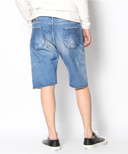 KURO（クロ）の「"Fixer Shorts"(Classic)Heritage Wash 04（デニムパンツ・メンズ・ブルー系その他・31inch/28inch/30inch/32inch/33inch/29inch）」の3枚目の写真