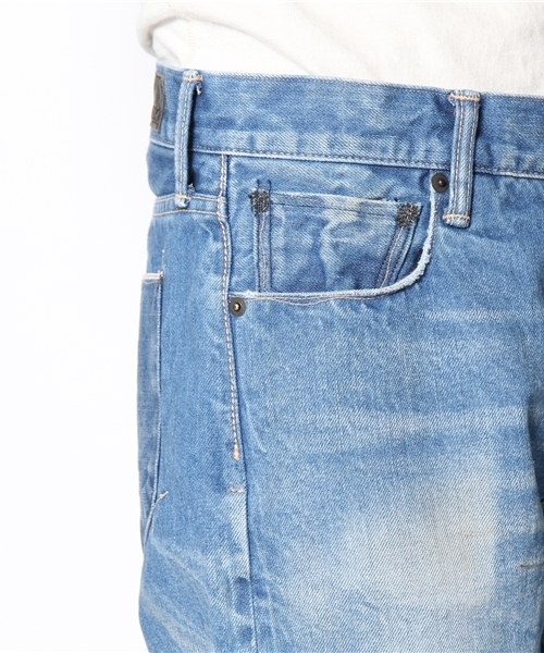 KURO（クロ）の「"Fixer Shorts"(Classic)Heritage Wash 04（デニムパンツ・メンズ・ブルー系その他・31inch/28inch/30inch/32inch/33inch/29inch）」の5枚目の写真