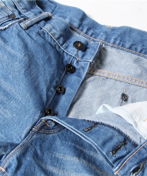 KURO（クロ）の「"Fixer Shorts"(Classic)Heritage Wash 04（デニムパンツ・メンズ・ブルー系その他・31inch/28inch/30inch/32inch/33inch/29inch）」の8枚目の写真