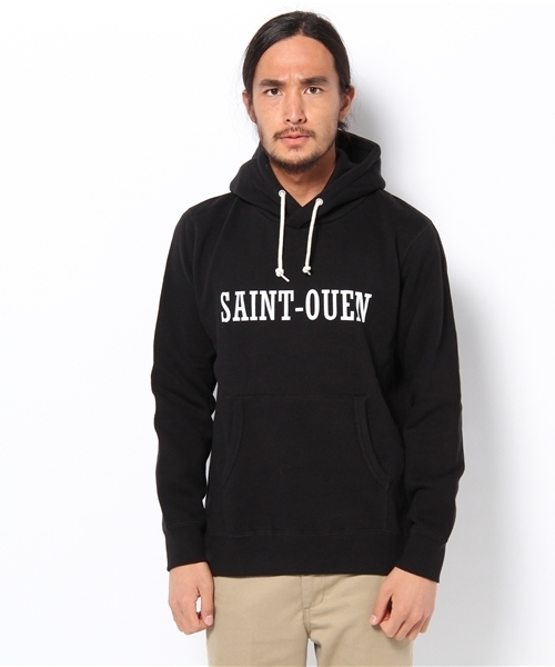green label relaxing(グリーンレーベルリラクシング)の「URAKE PRINT HOOD プルオーバー(パーカー・メンズ・ホワイト/ブラック/ネイビー・SMALL/MEDIUM/LARGE)」の9枚目の写真