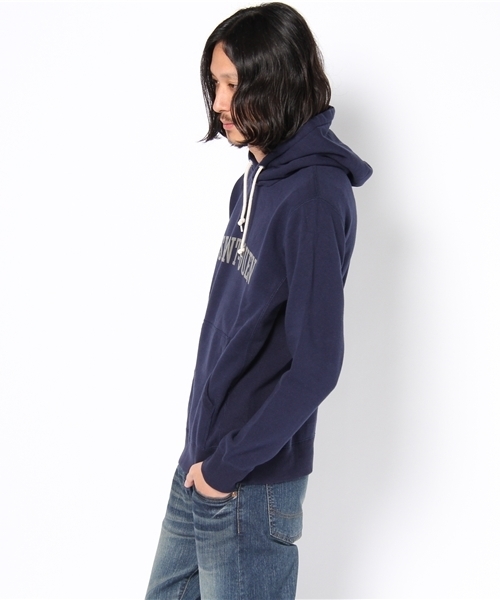 green label relaxing(グリーンレーベルリラクシング)の「URAKE PRINT HOOD プルオーバー(パーカー・メンズ・ホワイト/ブラック/ネイビー・SMALL/MEDIUM/LARGE)」の4枚目の写真