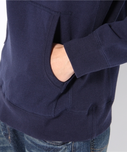 green label relaxing(グリーンレーベルリラクシング)の「URAKE PRINT HOOD プルオーバー(パーカー・メンズ・ホワイト/ブラック/ネイビー・SMALL/MEDIUM/LARGE)」の7枚目の写真