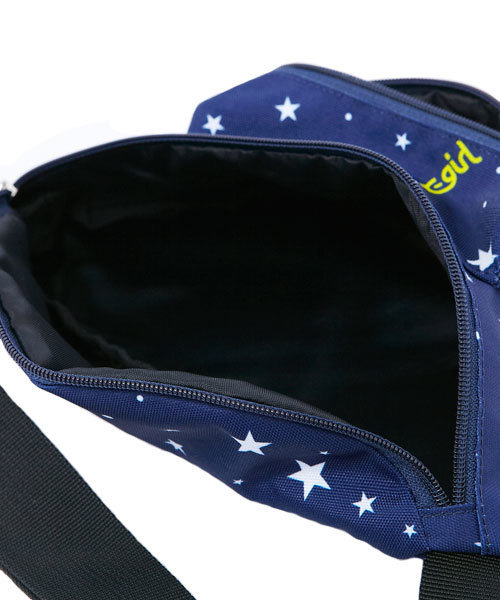 X-girl（エックスガール）の「BASIC WAIST BAG（ボディバッグ/ウエストポーチ・レディース・マルチ/ブラック/ピンク/グリーン/ネイビー・ONE SIZE）」の9枚目の写真