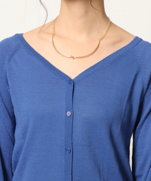 GLOBAL WORK（グローバルワーク）の「2WAYソデボリュームカーディガン/778911（カーディガン/ボレロ・レディース・ブラック/グレー/ピンク/イエロー/ブルー・LARGE/MEDIUM/X-LARGE）」の17枚目の写真