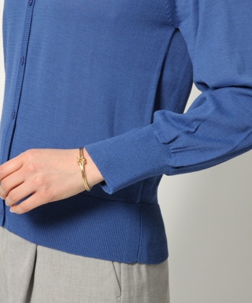 GLOBAL WORK（グローバルワーク）の「2WAYソデボリュームカーディガン/778911（カーディガン/ボレロ・レディース・ブラック/グレー/ピンク/イエロー/ブルー・LARGE/MEDIUM/X-LARGE）」の9枚目の写真