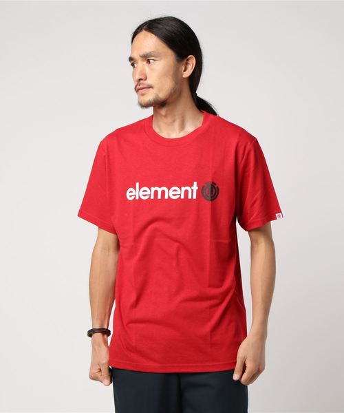 ELEMENT(エレメント)の「ELEMENT メンズ 【SKATE TEE】 HORIZON SS Tシャツ(Tシャツ/カットソー・メンズ・ホワイト/グレー/レッド・MEDIUM/LARGE/X-LARGE)」の1枚目の写真