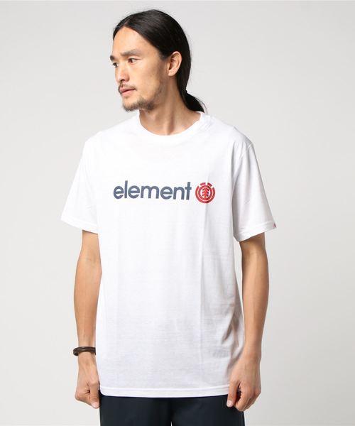 ELEMENT(エレメント)の「ELEMENT メンズ 【SKATE TEE】 HORIZON SS Tシャツ(Tシャツ/カットソー・メンズ・ホワイト/グレー/レッド・MEDIUM/LARGE/X-LARGE)」の2枚目の写真
