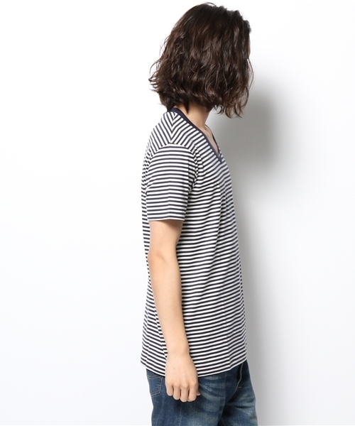 martinique（マルティニーク）の「SUNSPEL/カットソー（Tシャツ/カットソー・メンズ・ホワイト/ネイビー/ホワイト×ブルー/ホワイト×ネイビー/ブルー・2/1）」の7枚目の写真
